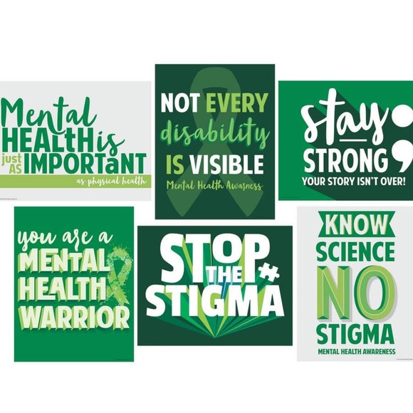 Normalize our differences mental health graphic ear hoodie sweatshirt size small - Picture 9 of 10